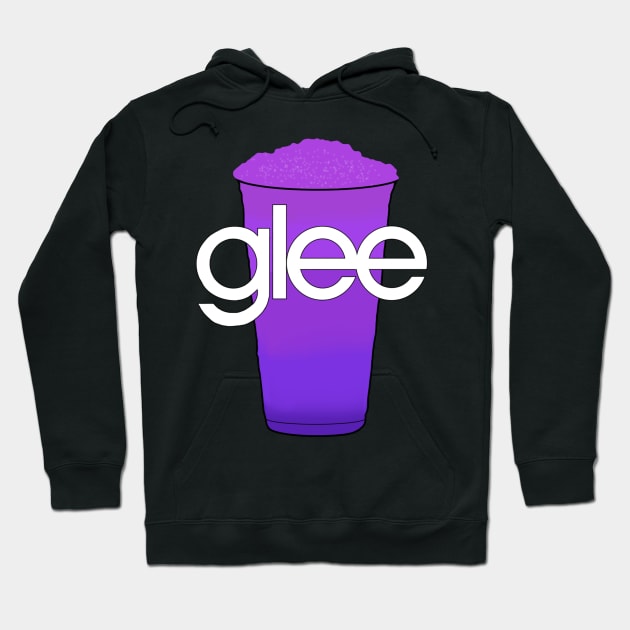 Glee Slushie Fanart Purple Hoodie by senaeksi